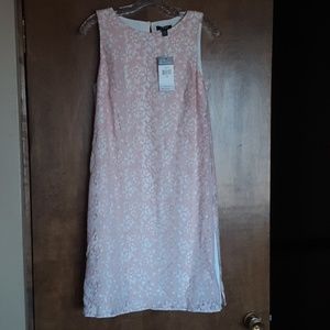 Chaps Lace Dress